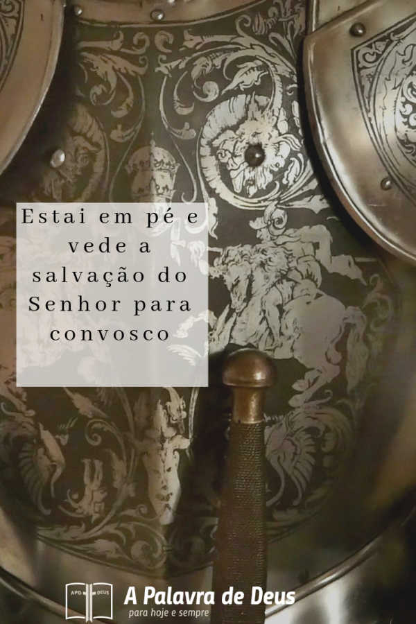 Um poderoso guerreiro se levanta e vê a salvação de Deus.